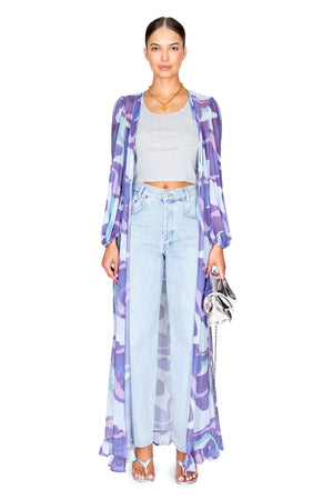 Wave Long Robe