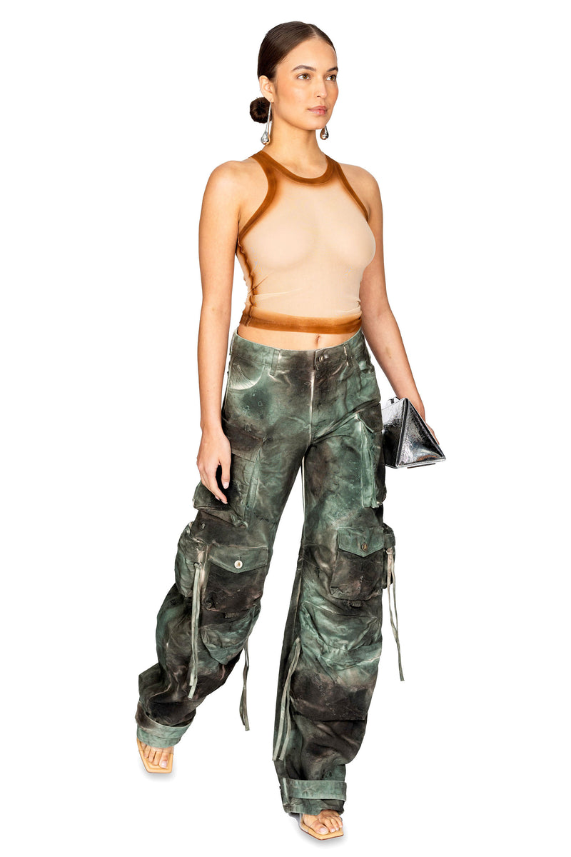 Camo Cargo Pant Green - The Attico – Market Highland Park