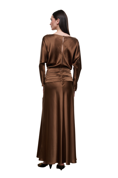 Freda Silk Dress Cigar