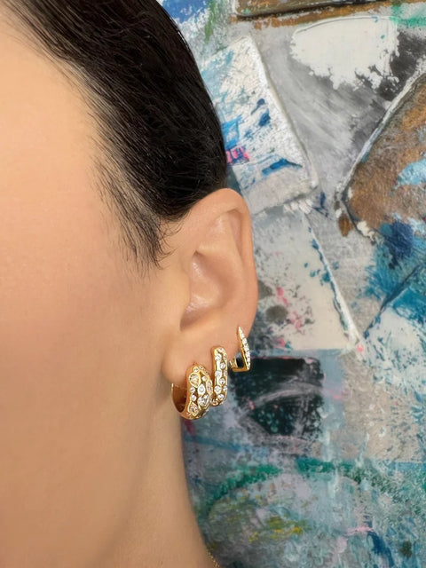 Chloe Diamond Huggies