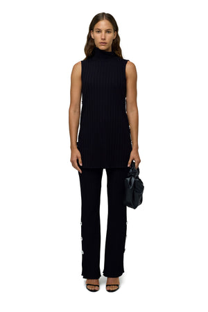 Aukai Funnel Neck Top