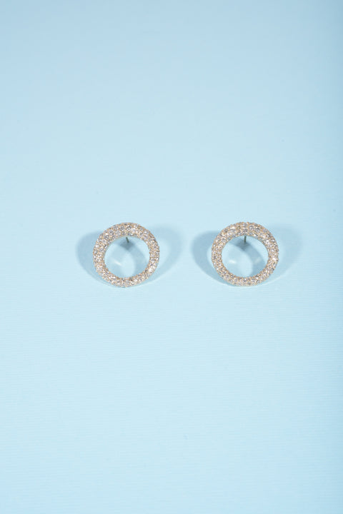 Full Circle Diamond Earrings
