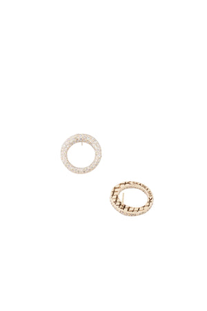 Full Circle Diamond Earrings