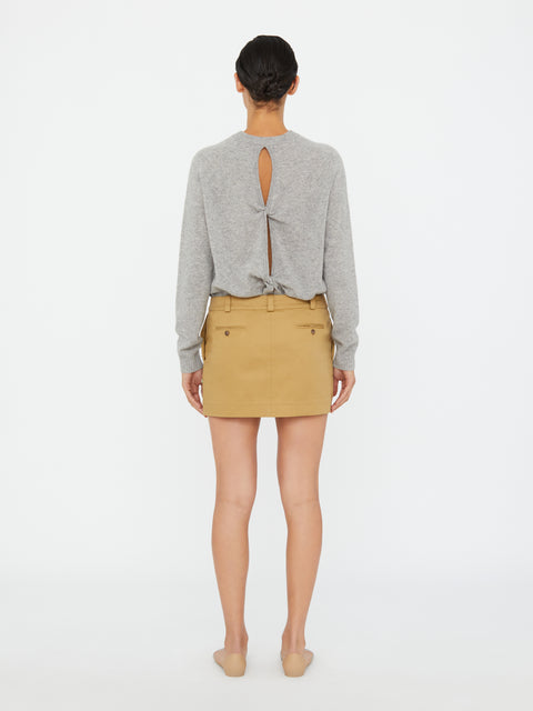 Duke Embellished Chino Mini Skirt