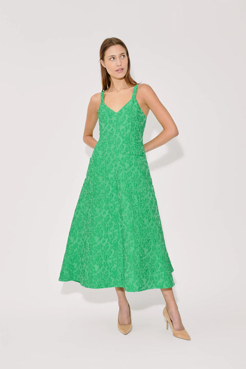 Pocktail Dress In Wildflower Cloque