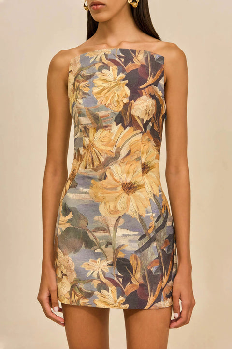 Wren Dress Wild Dahlia