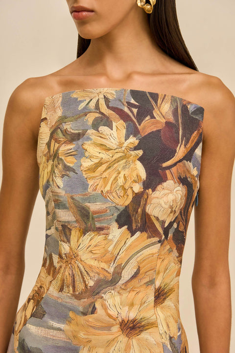 Wren Dress Wild Dahlia