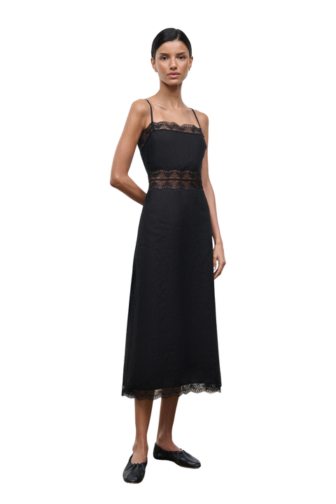Amalina Linen Dress