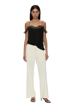 Bias Crepe Trouser