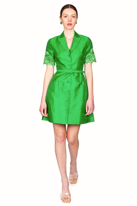 Brigitte Applique Mini Dress