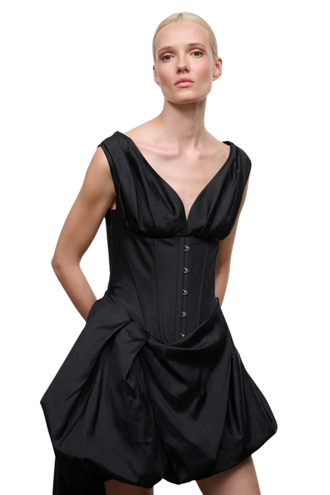 Fabianne Silk Mini Dress