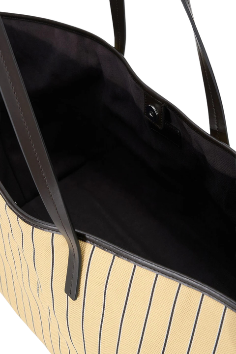 Christos Large Tote Monday Stripe