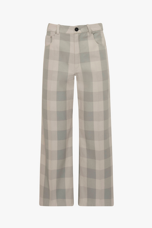 Cropped Tailored Trousers