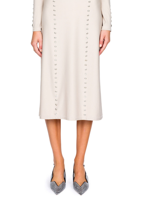 Crystal-Embellished Star Cut-Out Low Stiletto