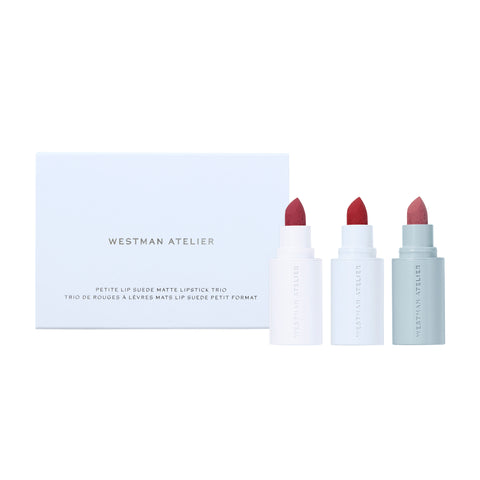 Petite Lip Suede Matte Lipstick Trio Holiday 2025