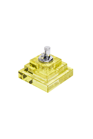 Square Glass Tabletop Lighter
