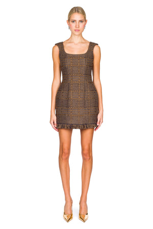 Plaid Mini Dress