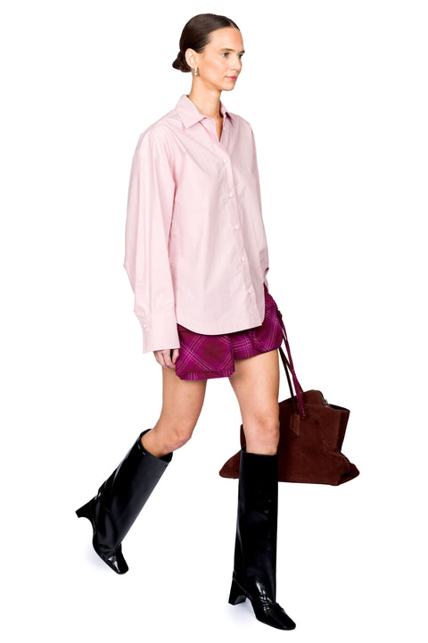 Mini Cargo Plaid Skirt