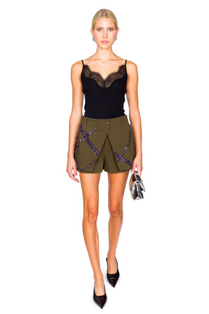 Tailored Mini Skirt