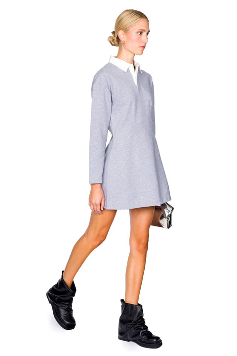 Long Sleeve Polo Dress