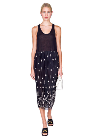 Floral Tulle Skirt