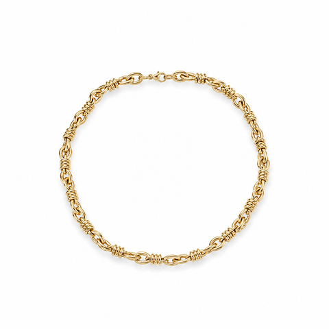Arianna Knot Link Necklace