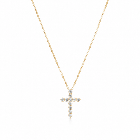 Diamond Cross Necklace