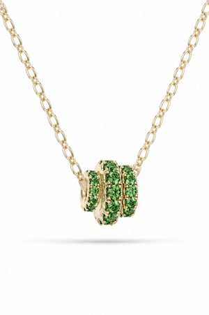 Vesta YG Emerald Necklace