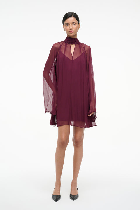 Esther Mini Dress Syrah
