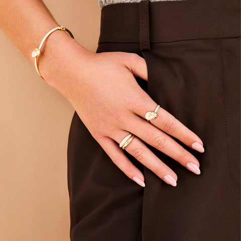 Gold Dome Ring