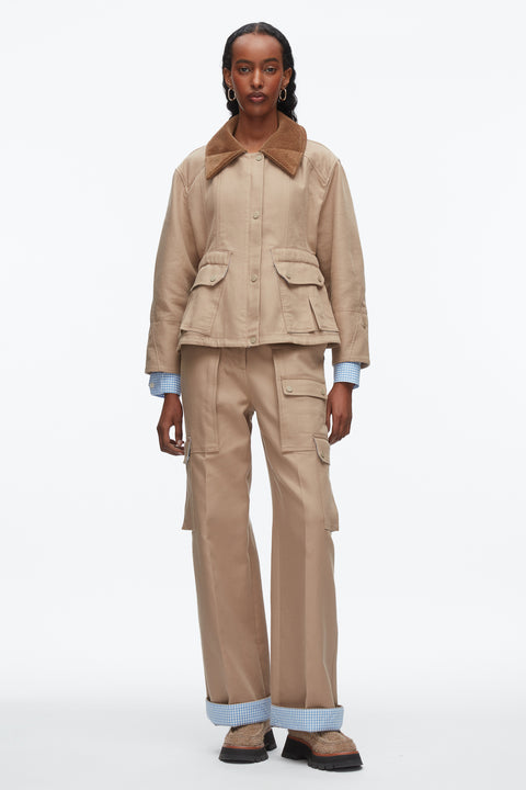 Utility Cargo Pant With Combo Cuff