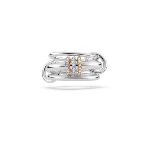 Gemini SG Pave Ring