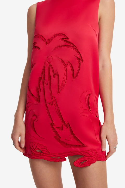 Yvonne Applique Mini Dress