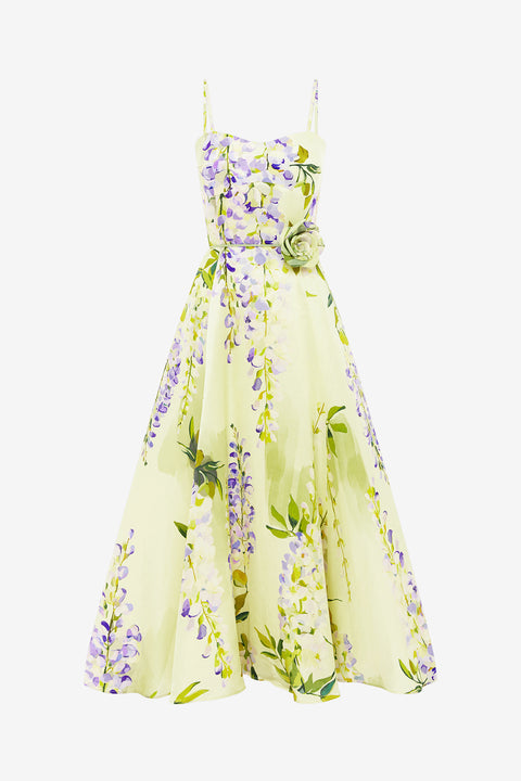 Mariela Embellished Midi Dress