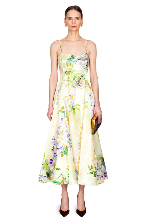 Mariela Embellished Midi Dress