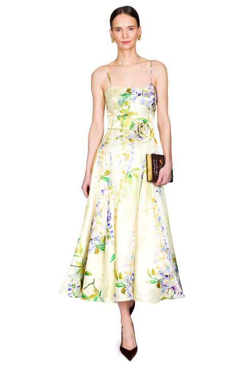 Mariela Embellished Midi Dress