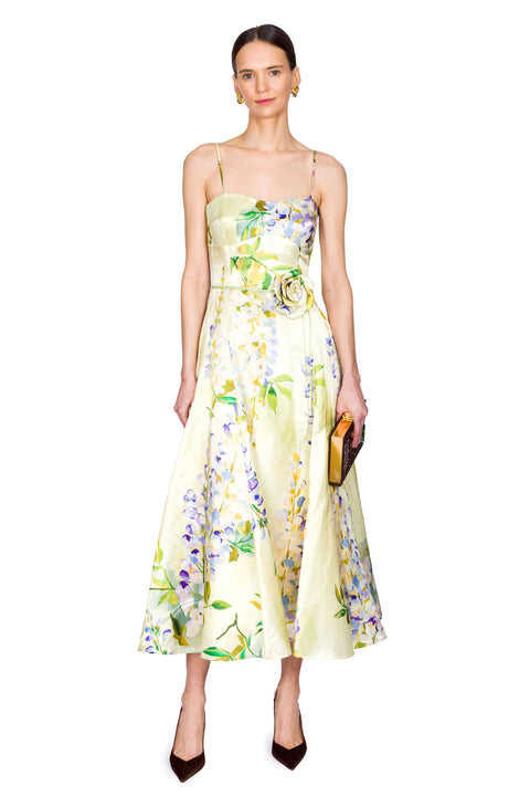 Mariela Embellished Midi Dress