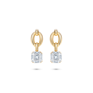 Catena Illusion Diamond Earrings
