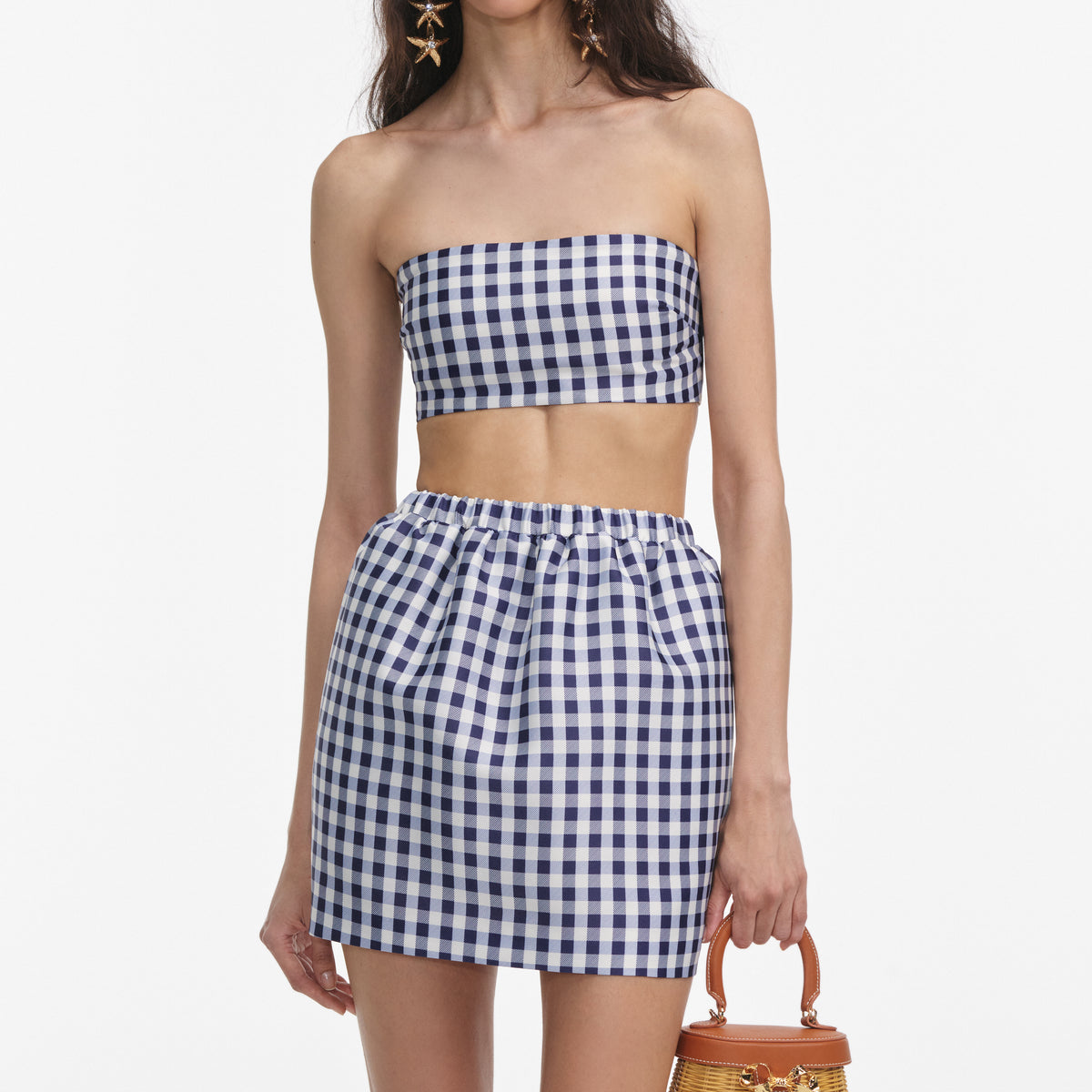 ëpa epa エパ gingham skirt ëpa epa エパ gingham skirt
