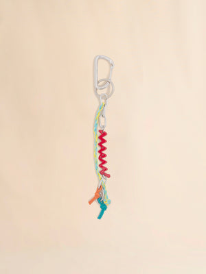 Red Enamel Marni Symbol Bag Charm