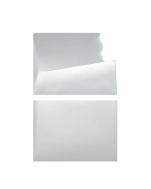 White stationary on a white background