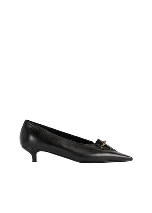 Pierced Nappa Pumps