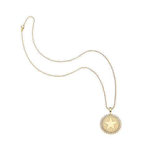 TEXAS JW Petite Embellished Coin Classic Rolo Chain