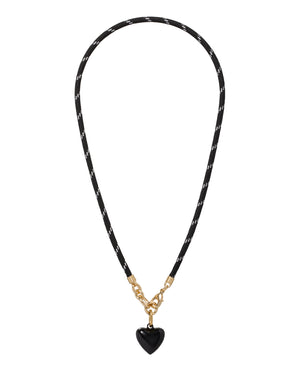 The Happy Cord Charm Necklace