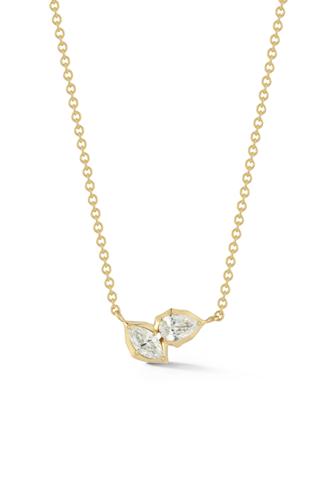 Poppy Two-Stone Pendant