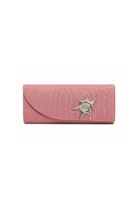 Moiré Diane Clutch