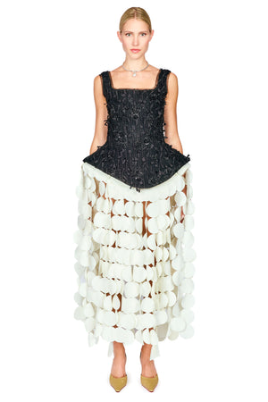 Basque Multicircle Skirt