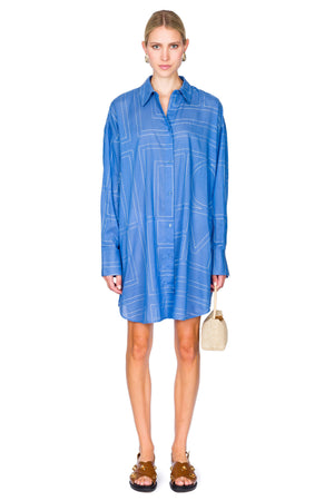 Long Sleeve Summer Shirt Dress