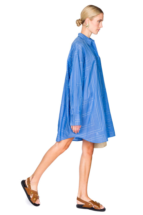 Long Sleeve Summer Shirt Dress