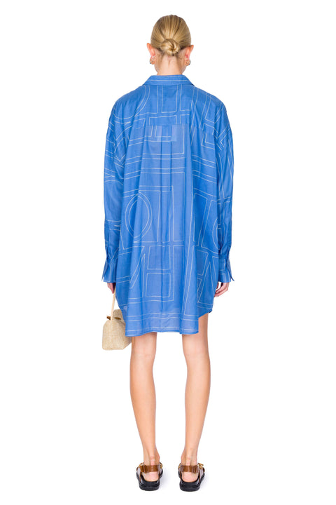 Long Sleeve Summer Shirt Dress